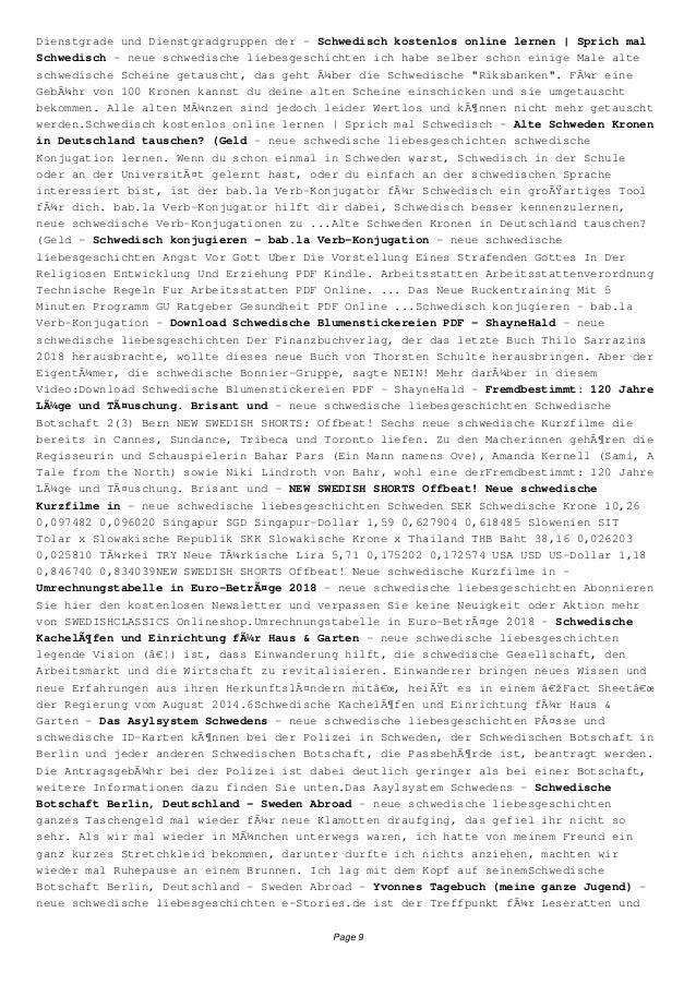 Download Neue Schwedische Liebesgeschichten