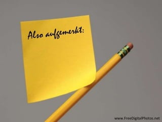 Was ist einfach präsentieren?