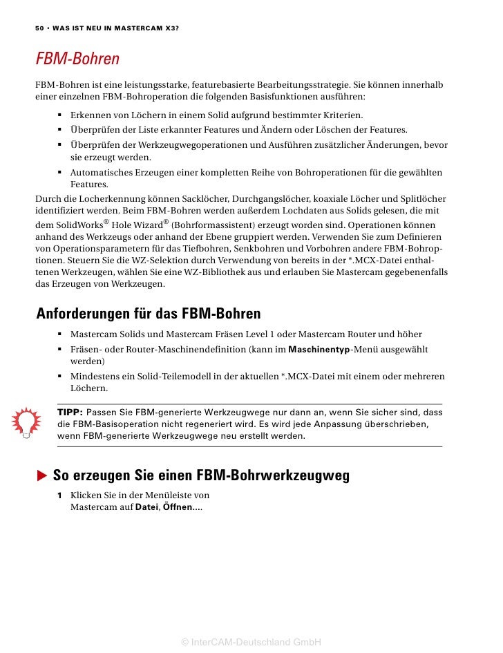 fbm mastercam fbm mastercam