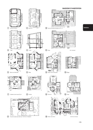 179
Habitation
MAISONS D’HABITATION
 