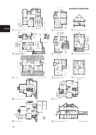 184
Habitation
MAISONS D’HABITATION
 
