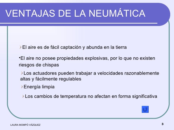 Ventajas de la neumática