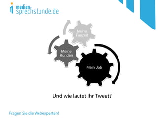 Und wie lautet Ihr Tweet?
 