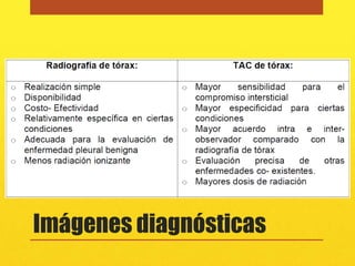 Imágenes diagnósticas
 