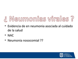 Neumonia Grave. Enfoque y Farmacología Clínica