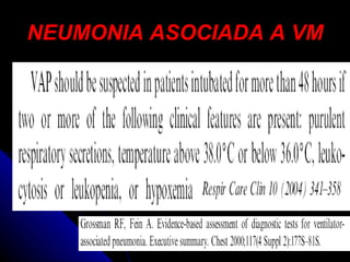 NEUMONIA ASOCIADA A VM 
