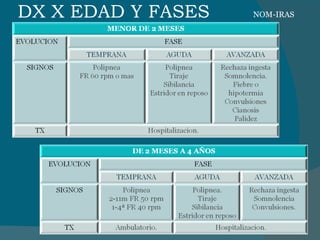 DX X EDAD Y FASES NOM-IRAS 