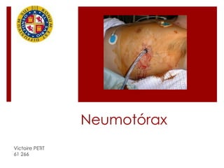 Neumotórax Victoire PETIT 61 266 