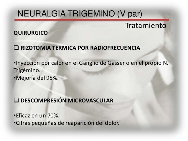 Neuralgia del trigemino tratamiento pdf995