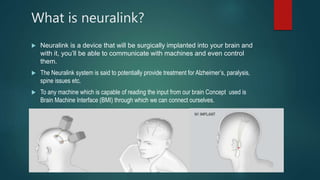 Neurolinked Neuralink | PPTX