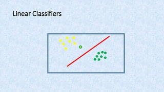 Linear Classifiers
 