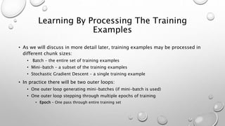 Train Batch Neural Networks and Deep Learning Basics | PPTX