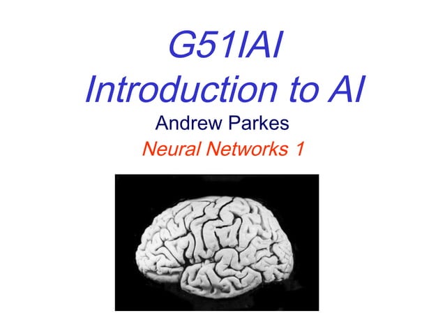 Neural networks 1 | PPT | Computer Networking | Computing