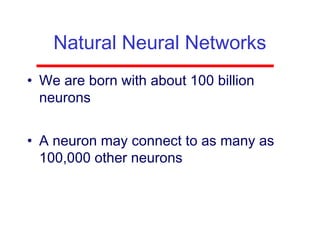 Neural networks 1 | PPT | Computer Networking | Computing