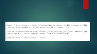Neural networks and google tensor flow | PPTX