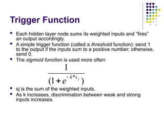 Simple Trigger Structure Neural Networks For Secondary Structure.pptx
