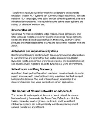 Key Components of Neural Networks in AI Should Know | PDF