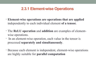 Understanding Deep Learning: Tensor Operations in Neural Networks | PPTX