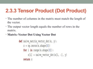 Understanding Deep Learning: Tensor Operations in Neural Networks | PPTX