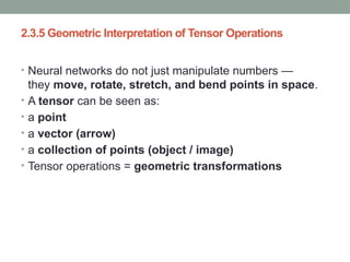 Understanding Deep Learning: Tensor Operations in Neural Networks | PPTX