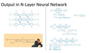 Output in N-Layer Neural Network
 