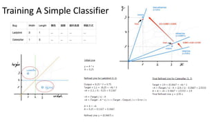 Training A Simple Classifier
 