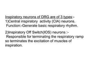 Respiratory Ramp Neural regulation of resp by Dr. Mrs Sunita M. Tiwale Professor Dept of ...