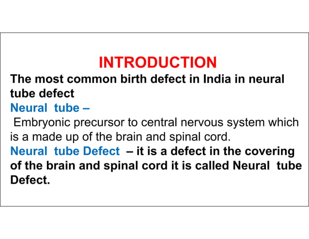 Neural tube defects and the role of folic acid in Lowering the Risk.pdf ...