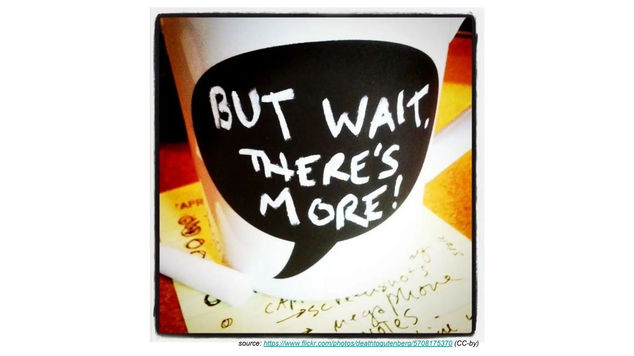 source: https://www.flickr.com/photos/deathtogutenberg/5708175370 (CC-by)
 