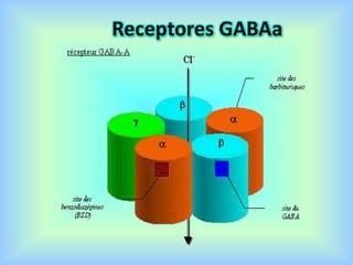 Receptores GABAa
 