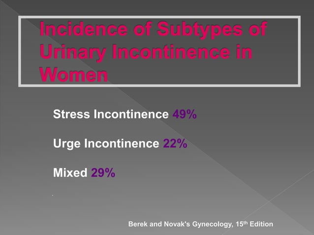 Neuroanatomical aspects of urinary incontinence | PPTX | Medical Health