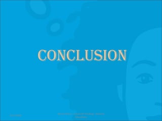 conclusion 3/14/2008 Neuro-Botics - Future Of Thinking - Shailesh Choudhary 