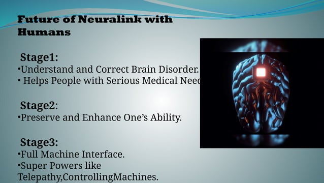 Neurobrain Chip Technology In Trending World Pptx