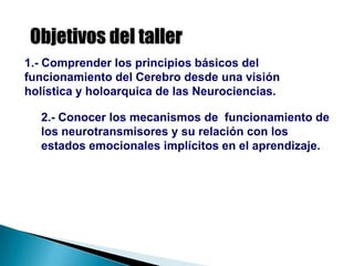 Neurociencias en el aula Slide 2