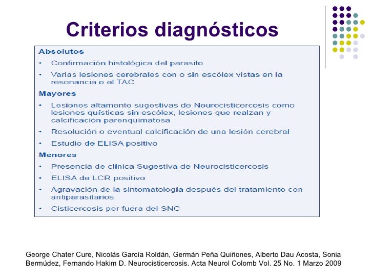 Neurocisticercosis tema Neurocisticercosis tema