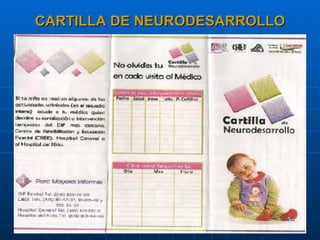 CARTILLA DE NEURODESARROLLO 