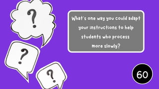 Neurodivergence in the classroom - overcoming barriers to student success