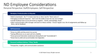 Inconsiderate Manager Neurodiversity in the Workplace: Navigating the Manager/Employee ...