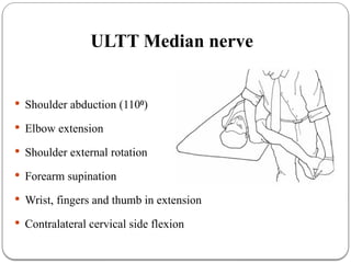 Ultt Numbers NEURODYNAMICS tests including sliders and gliders | PPTX