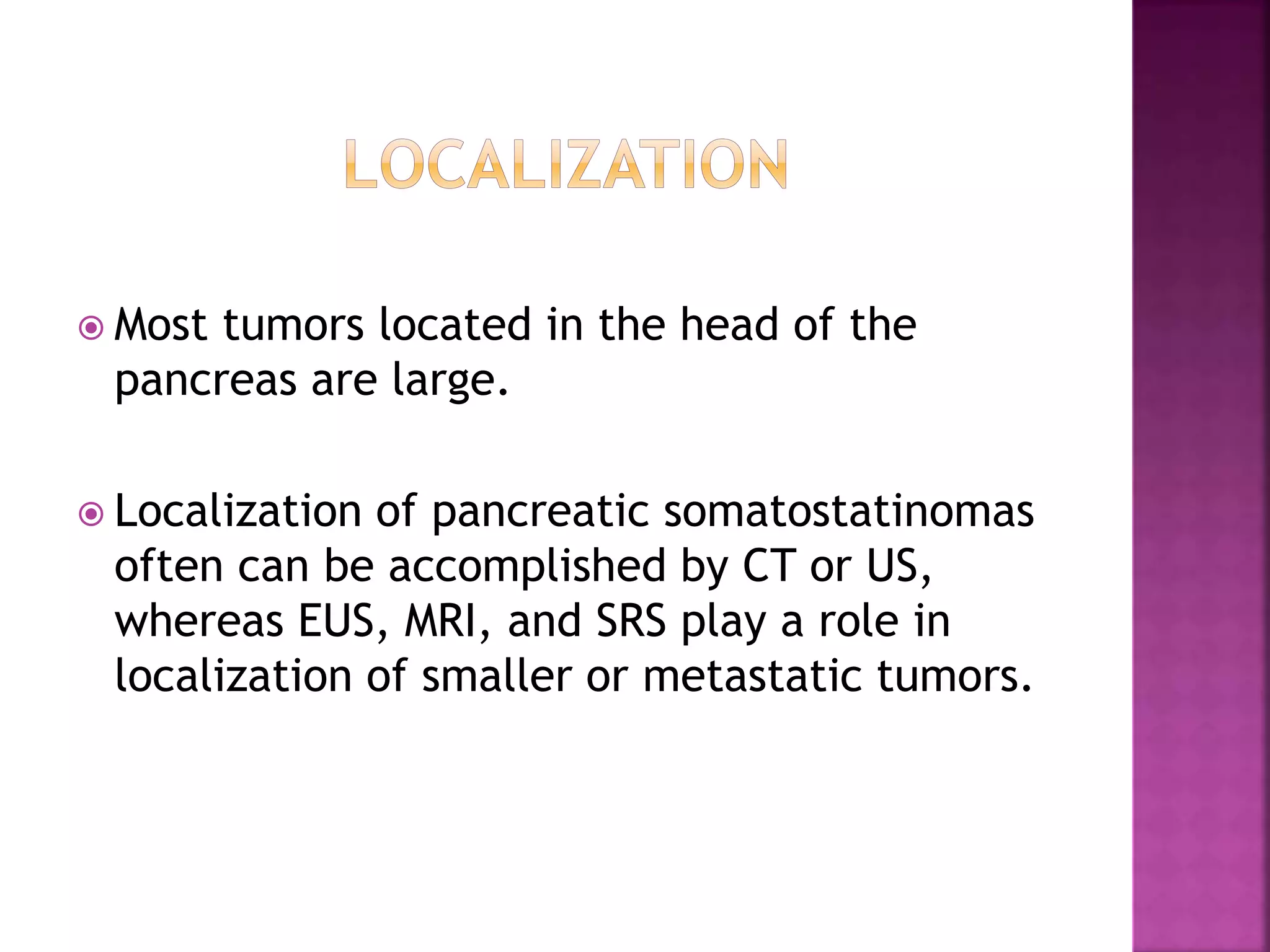 Neuroendocrine tumors of the pancreas | PPTX