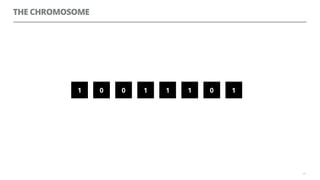 THE CHROMOSOME
23
10 11 101 0
 