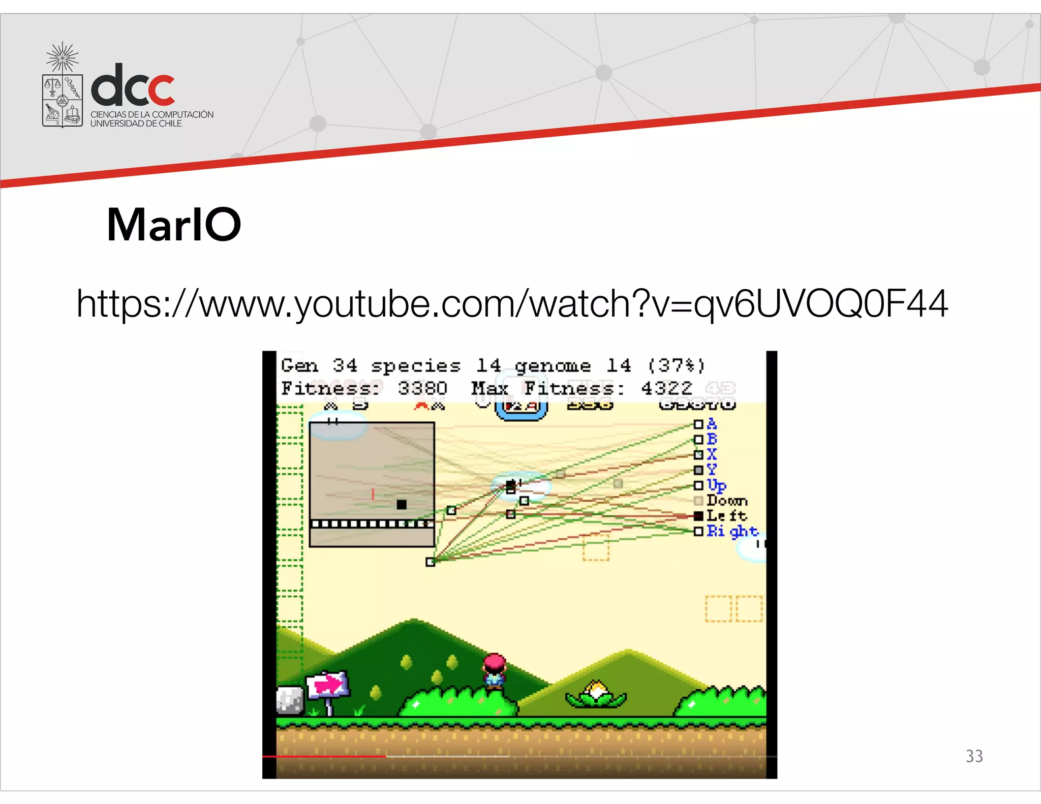 33
MarIO
https://www.youtube.com/watch?v=qv6UVOQ0F44
 