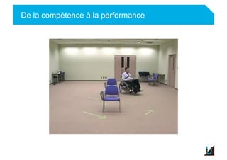 De la compétence à la performance
 