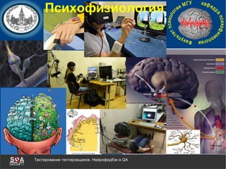Тестирование тестировщиков. Нейрофидбэк в QA
Психофизиология
 