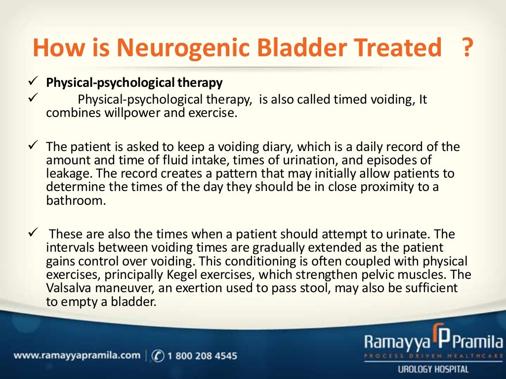 Neurogenic bladder