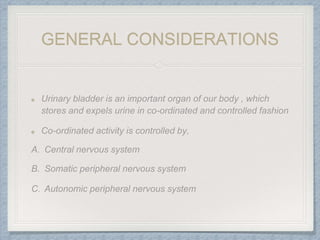 GENERAL CONSIDERATIONS
