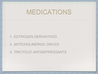MEDICATIONS
