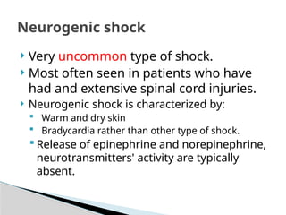 Topic: Neurogenic shock and advance nursing care . | PPTX