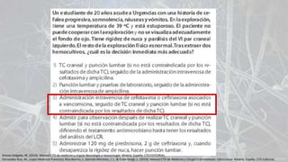 Amosa Delgado, M. (2014). Manual CTO de medicina y cirguía Neurología y neurocirugía. Madrid, España: CTO EDITORIAL.
Fernandez Ruiz, M., Lopez Medrano Francisco, Rios Blanco, J., Garrote Martinez, J. J., & Écola Vergé, L. (2014). Manual CTO de Medicina y Cirugía Enfermedades Infeccciosas. Madrid, España: CTO Editorial.
 