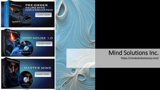 Mind Solutions Inc.
https://mindsolutionscorp.com/
 